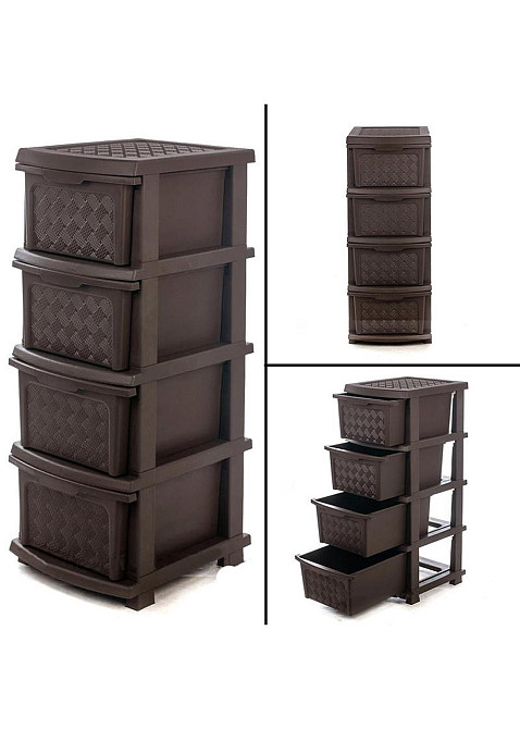 Пластиковый комод 