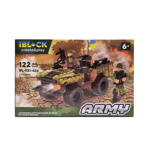 Конструктор дитячий Армія IBLOCK PL-921-426, 4 види Вид 4 Вінниця
