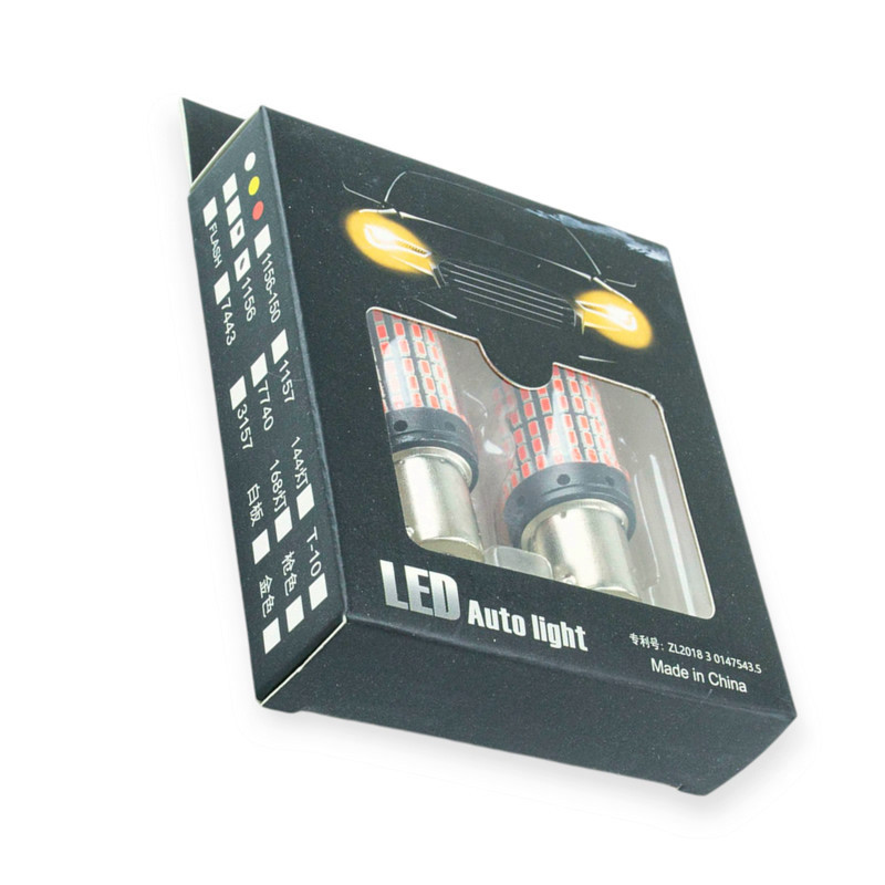 Автолампа А 12-21 RED 144 SMD 3014 драйвер светодиодная Мукачево - изображение 1