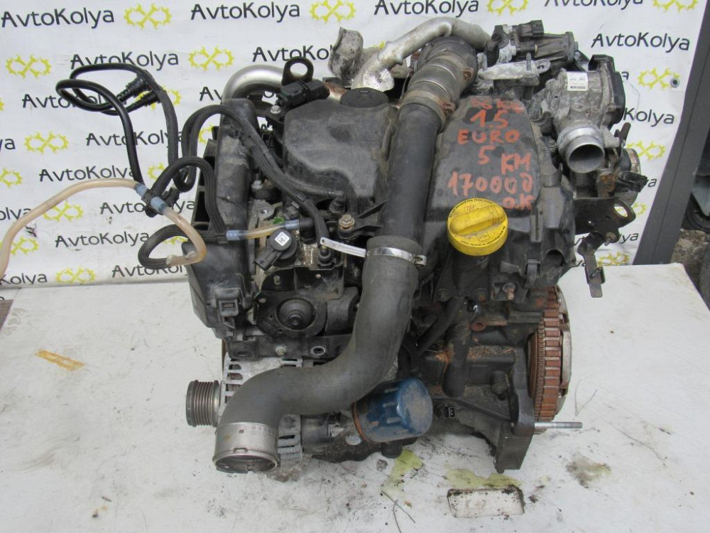 Двигун Renault Clio 1.5 dci 2012-2016 (K9K 608) Euro 5 Ковель - фото 1