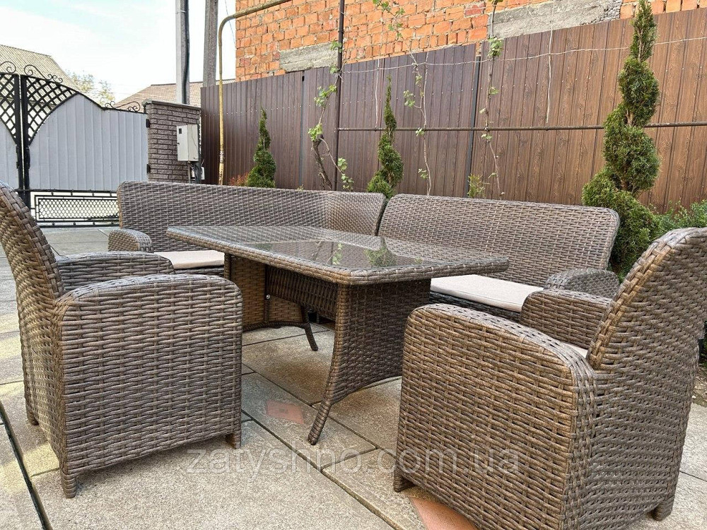 Плетені меблі вуличні Київ - фото 6