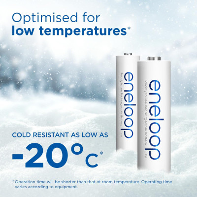 Акумулятор Panasonic AA Eneloop 2000mAh NI-MH * 4 + Сase (BK-3MCDEC4CP) Вінниця - фото 8