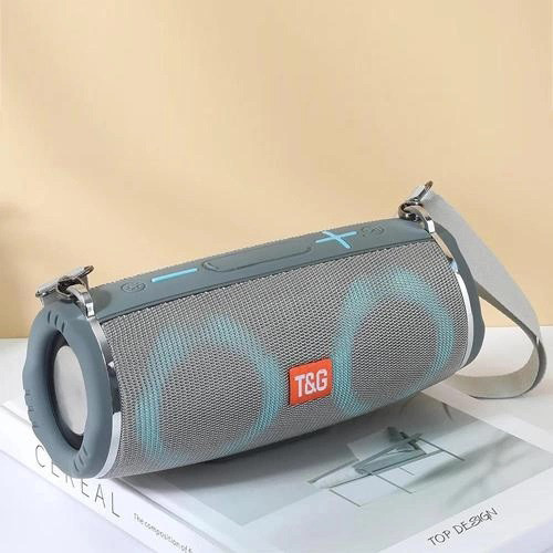 Bluetooth колонка с освещением TG642, Bluetooth колонка с хорошей батареей Блютуз-колонка usb-портом PA-38 Львов - изображение 1