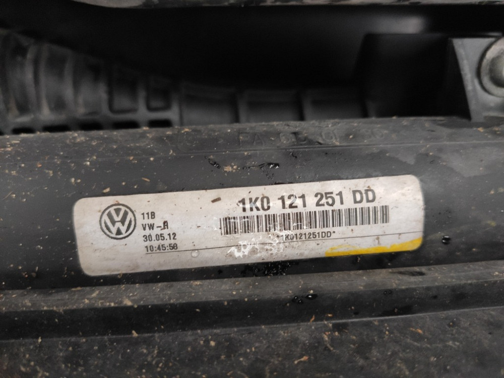 Система охолодження в зборі Skoda Octavia A5 1.6 tdi 2.0 tdi 2009-2013 Ковель - фото 5