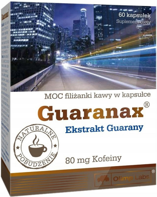 Guaranax 80mg of caffeine 60 caps Луцьк - фото 1