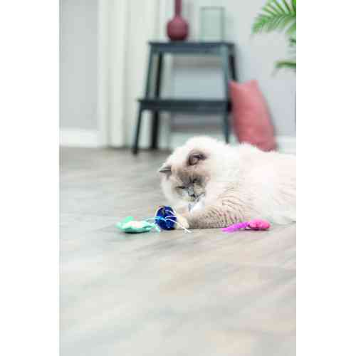 Игрушка Trixie для кошек Морские звери плюш с кошачьей мятой 5–8 см Киев