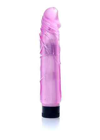 Вибратор - Juicy Jelly Multispeed Pink, 22 см Sex Aura Киев