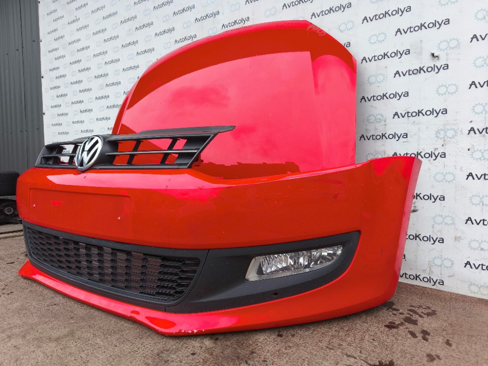 Бампер передній VW Polo 2009-2016 (6R0807221R) Ковель - изображение 3