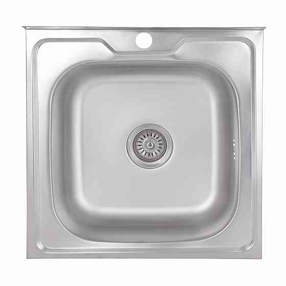 Кухонная мойка Brinex 5050 0,6 мм Satin (BRIN5050SAT06) Киев