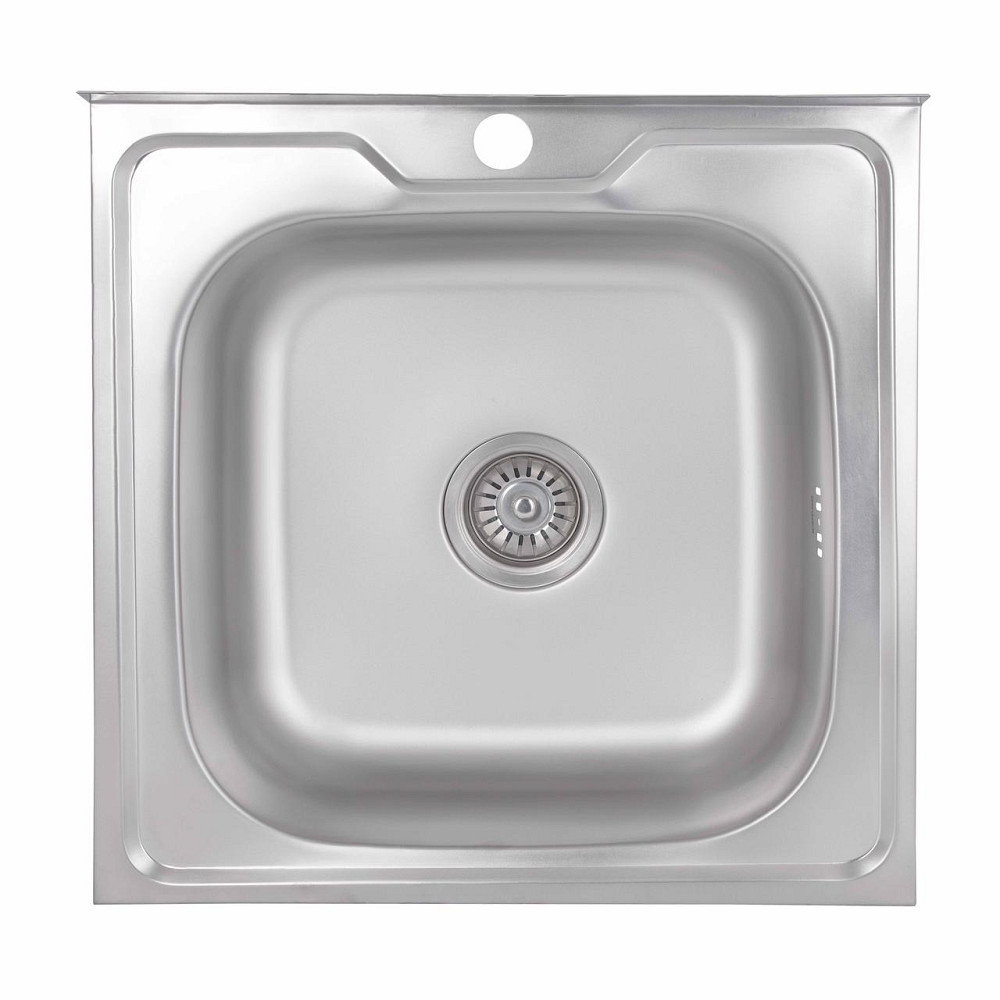 Кухонная мойка Brinex 5050 0,6 мм Satin (BRIN5050SAT06) Киев - изображение 1