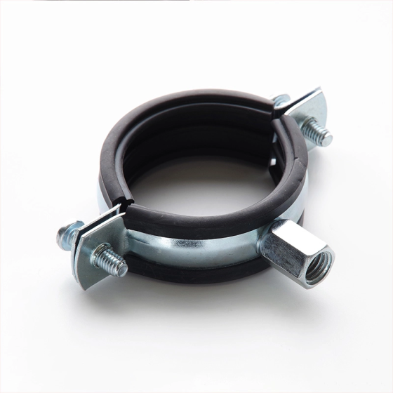 Хомут трубний 25-28 мм (3/4'') з гайкою М8 APRO Харків