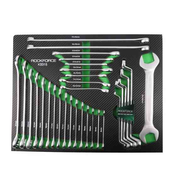 Набір ключів 31 предмет у ложементі RockForce RF-K5315 Одеса