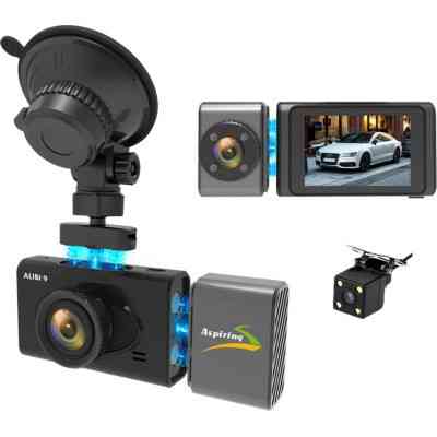 Відеореєстратор Aspiring Alibi 9 GPS, 3 Cameras, Speedcam (Aspiring Alibi 9 GPS, 3 Cameras, Speedcam) Вінниця