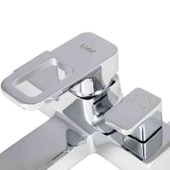 Змішувач для ванни з душовим гарнітуром Lidz Wawel 006 Chrome Київ