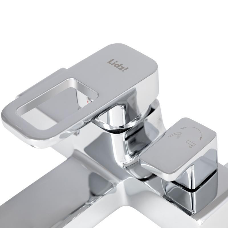 Змішувач для ванни з душовим гарнітуром Lidz Wawel 006 Chrome Київ - фото 4