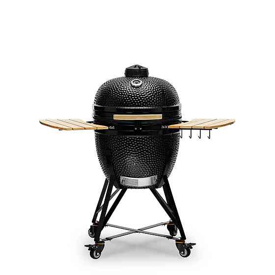 Керамический угольный гриль Kamado Bono Grande Ø 59 см черный TQ0023ALLIN Код: 013912 Ровно