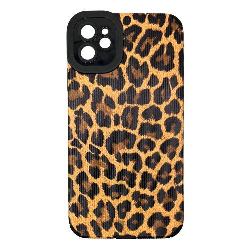 Iphone 12 Чохол силіконовий Захист камери (леопардовий) Одеса - фото 1