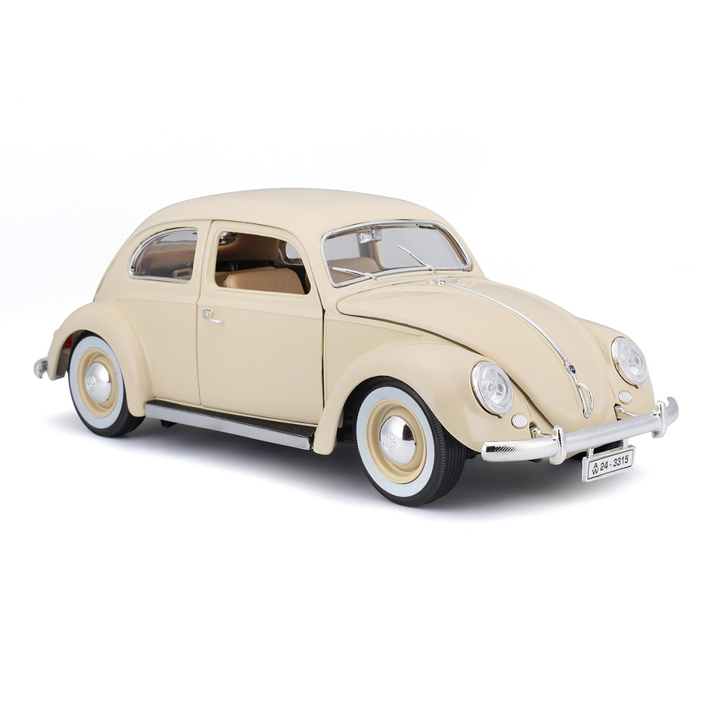 Автомодель - Volkswagen Käfer Beetle (1955) (бежевий, 1:18) Дніпро - фото 7