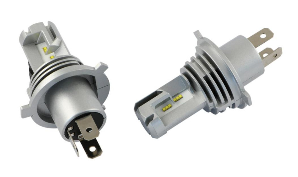 Комплект светодиодных ламп HeadLight M3 H4 (P43t) 55W 6000K с активным охлаждением 12/24V Харьков - изображение 3