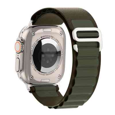 Ремешок для смарт-часов Armorstandart Alpina Band для Apple Watch 49/46/45/44/42 (Series 1-3) Olive (ARM81045) Винница