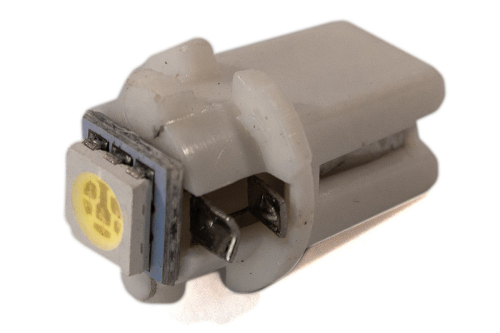 Світлодіодна лампа AllLight T5 1 SMD 5050 B8,5d панель приладів 2109 (15*19мм) WHITE 12V Харків - фото 1