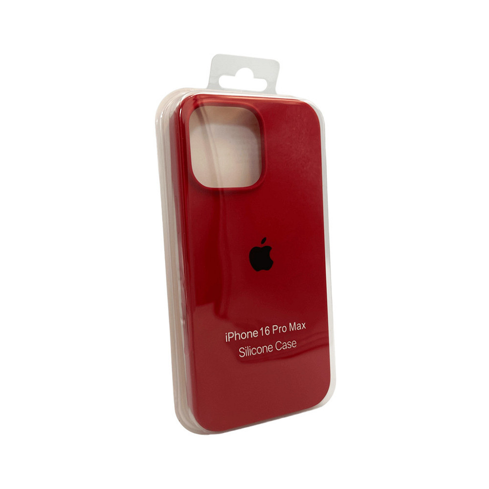 Чохол для смартфона Silicone Full Case AA Open Cam for Apple iPhone 16 Pro Max 21,Rose Red Киев - изображение 2