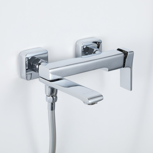 Змішувач для ванни з поворотним виливом FRAP F3284 хром Київ - фото 3