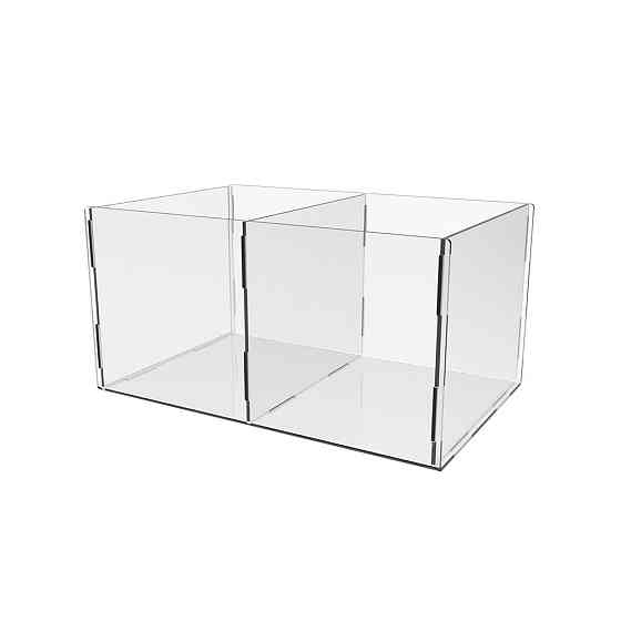 Коробка акрилова EKOSTAR 160х80х100 2 комірки Київ