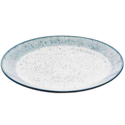 Тарілка Ardesto Siena, 27см, порцеляна, біло-блакитний (AR2927SWB) Вінниця