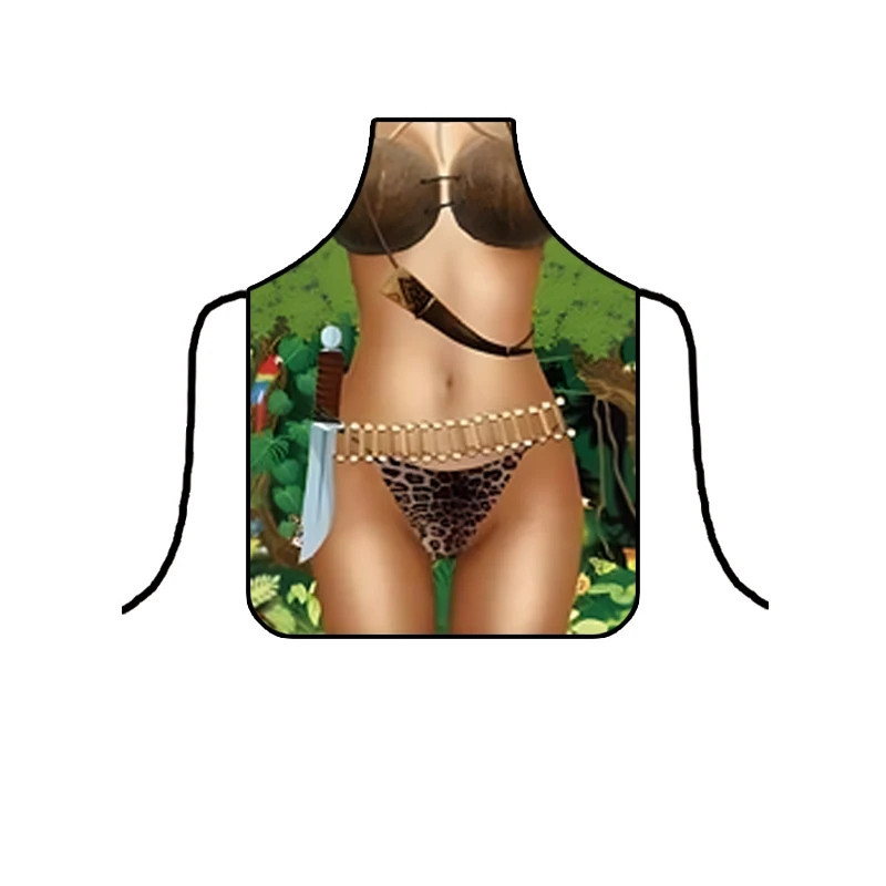 Фартух з приколом дівчина Мисливиця 75 на 55 см різнобарвний Київ - фото 2