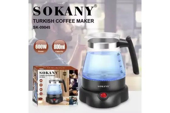 Турка электрическая для кофе SOKANY SK-09045 Коломыя