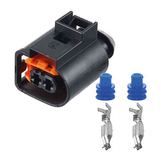 Роз'єм конектор 2-кон., Генератор, Топливная Форсунка, 4D0971992B, F237010-A, VAG Германия, Audi, Bugatti, Porsche, Seat Київ