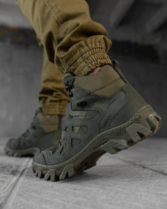 Зимові тактичні туфлі троя на флісі ВТ0457 Одеса - фото 12