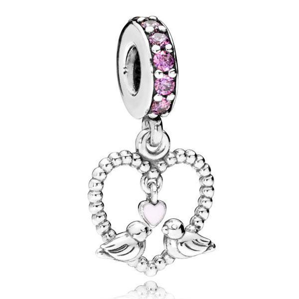 Серебряная подвеска-шарм Пандора  797316CFPMasterSem Киев - изображение 1