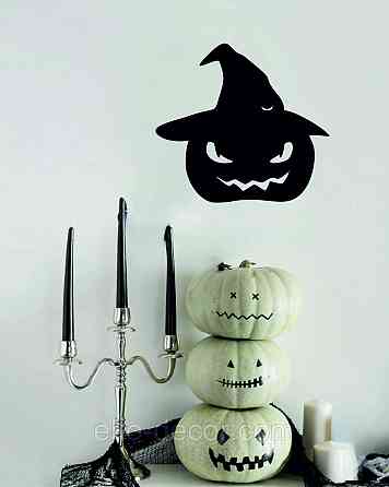 Декоративне настінне Панно «Хеллоуїн — гарбуз», Декор на стіну 70*64 см Київ