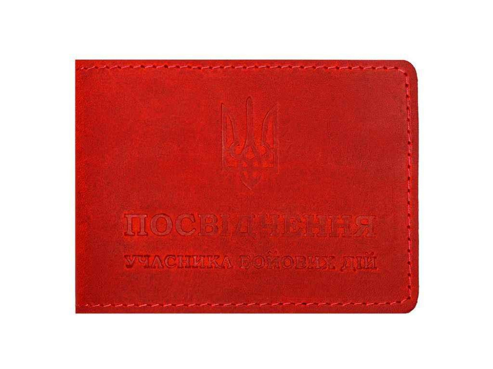 Посвідчення УБД 1002013 CRAZY червоний ТМ ВІРНИЙ ДРУГ Київ - фото 1