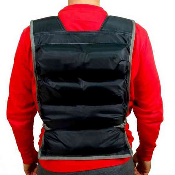 Обважнювальний жилет EasyFit EF-VST-18 чорний, 18 кг Вінниця