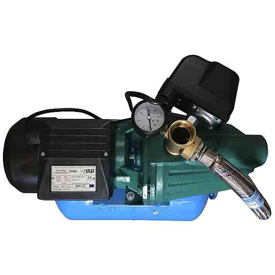 Насосна станція VOLKS pumpe JY100A-24 1,1кВт чавун довгий (складена) на гребінці (000013312) Київ