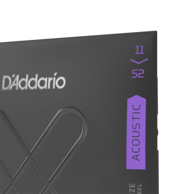 Струны для гитары D'Addario XT Phosphor Bronze Custom Light (11-52) (XTAPB1152) Винница - изображение 4