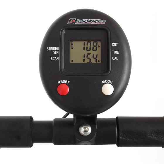 Батут для фітнесу inSPORTline PROFI Digital з поручнем 100 см чорний Київ