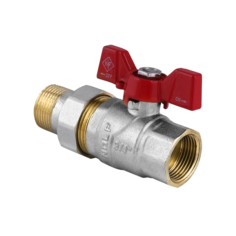 Кран кульовий з американкою 3/4" ГШМ (NF.921) Nolf (NF2962) Київ - фото 1