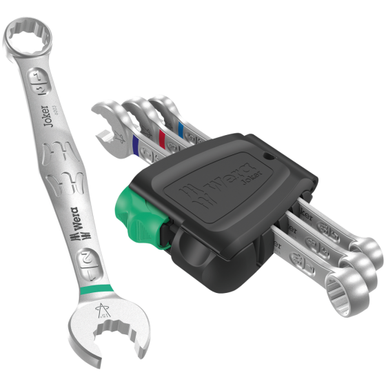 Набір ключів комбінованих дюймових Wera 5/16"-1/2" 4шт, Wera 6003 Joker 4 Set Imperial 1 05020229001 Одеса