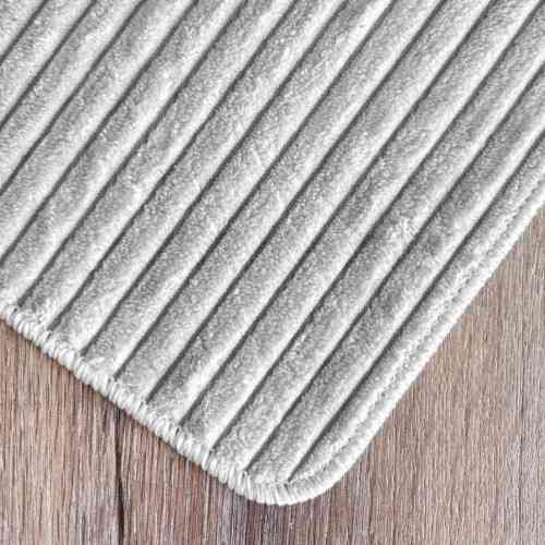 Килим універсальний для підлоги ТМ Dariana Фібра 45*75см сірий Житомир