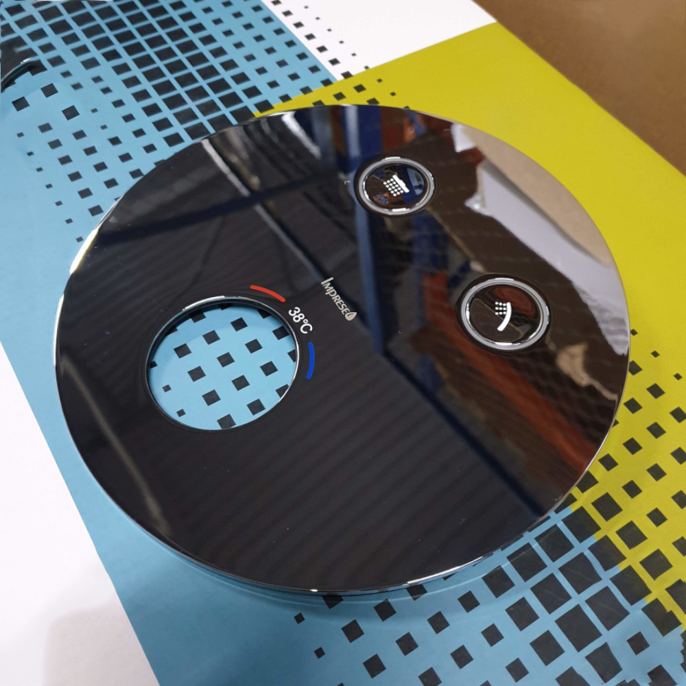 Термостат для ванни прихованого монтажу Imprese CENTRUM  на 2 споживача хром Київ - фото 2