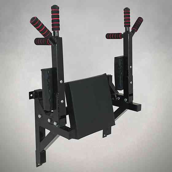 Брусья настенные подьемные ТОРС Спортивные стенки и турники для дома Черные Киев