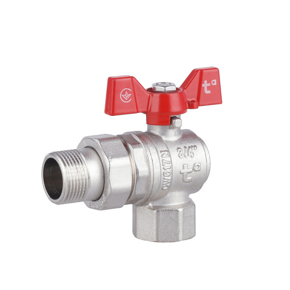 Кран кульовий "Американка" Thermo Alliance Forte 3/4" кутовий SF221W20 Київ - фото 9