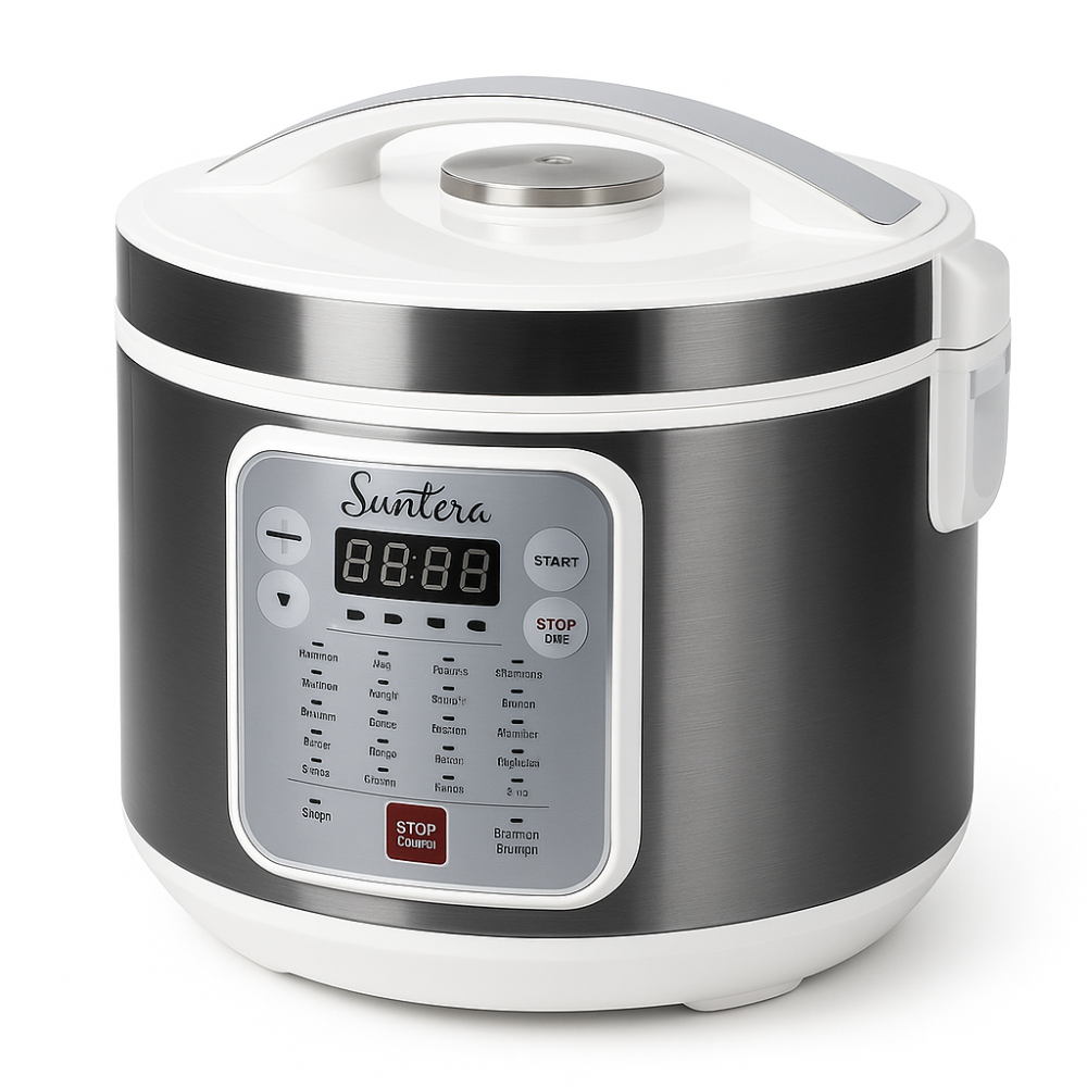 Мультиварка для приготовления еды Suntera AS-1020 1000 Вт, Практичная мультиварка KY-77 Львов - изображение 15