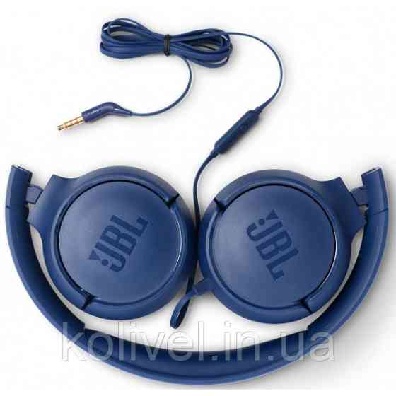 Навушники JBL T500 Blue JBLT500BLU (JBLT500BLU) Киев