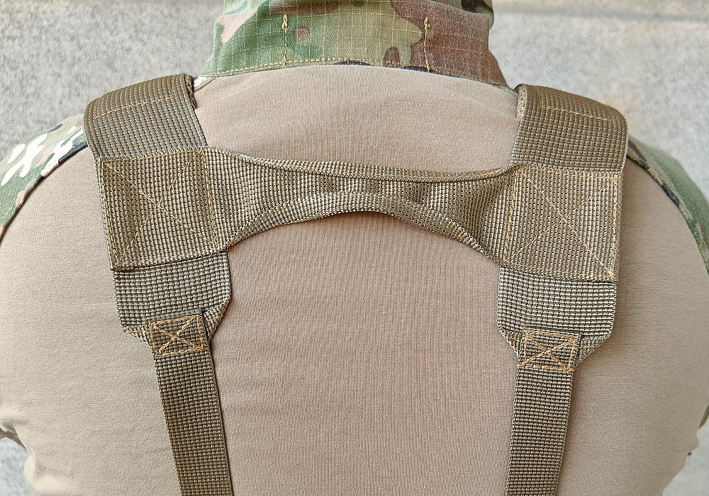 Тактичний пояс розвантажувальний РПС з кріпленнім MOLLE та плечовими лямками Multicam Arid степовий без підсумків Коломия - фото 5