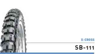 Шина мотоцикл 3,50 -17 TT DELI SB-111 KROSS -3 Мукачево